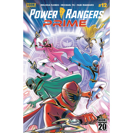 POWER RANGERS PRIME 12 CVR B SIMONA DI GIANFELICE VAR