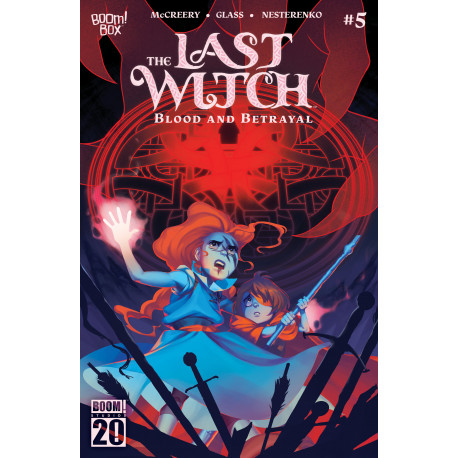 THE LAST WITCH BLOOD BETRAYAL 5 CVR A V V GLASS