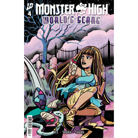 MONSTER HIGH WORLD S SCARE 4 CVR B LISA STERLE VAR