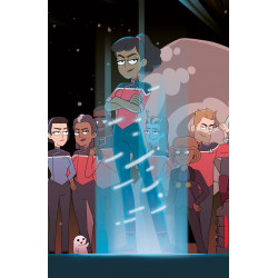 STAR TREK LOWER DECKS 13 CVR B CHRIS FENOGLIO CONNECTING VAR