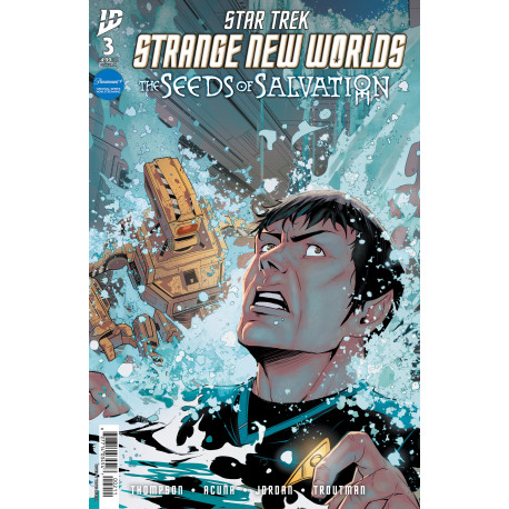 STAR TREK STRANGE NEW WORLDS--THE SEEDS OF SALVATION 3 CVR A TRAVIS MERCER