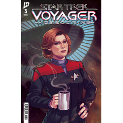 STAR TREK VOYAGER HOMECOMING 3 CVR B ELIZABETH BEALS VAR