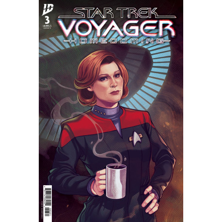 STAR TREK VOYAGER HOMECOMING 3 CVR B ELIZABETH BEALS VAR