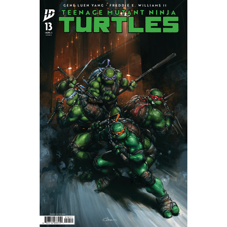 TEENAGE MUTANT NINJA TURTLES 13 CVR D CLAYTON CRAIN VAR