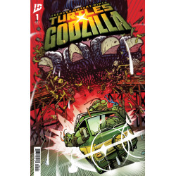 TEENAGE MUTANT NINJA TURTLES X GODZILLA 1 CVR C BALDEMAR RIVAS VAR