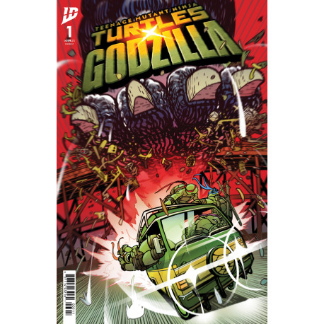 TEENAGE MUTANT NINJA TURTLES X GODZILLA 1 CVR C BALDEMAR RIVAS VAR