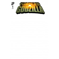 TEENAGE MUTANT NINJA TURTLES X GODZILLA 1 CVR E BLANK SKETCH VAR