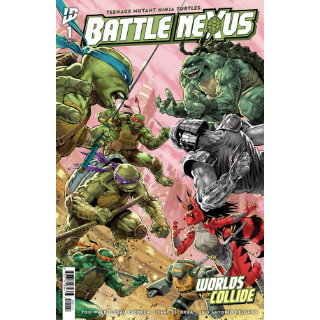 TEENAGE MUTANT NINJA TURTLES BATTLE NEXUS 1 CVR A ESCORZA BROTHERS