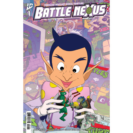 TEENAGE MUTANT NINJA TURTLES BATTLE NEXUS 1 CVR C DAN SCHOENING VAR