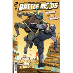 TEENAGE MUTANT NINJA TURTLES BATTLE NEXUS 2 CVR A BEN BISHOP