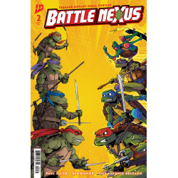 TEENAGE MUTANT NINJA TURTLES BATTLE NEXUS 2 CVR C LOUIE JOYCE DAN SCHOENING VAR