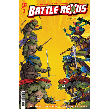 TEENAGE MUTANT NINJA TURTLES BATTLE NEXUS 2 CVR C LOUIE JOYCE DAN SCHOENING VAR