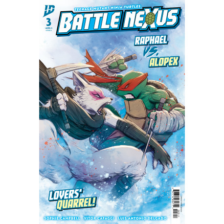 TEENAGE MUTANT NINJA TURTLES BATTLE NEXUS 3 CVR A VITOR CAFAGGI