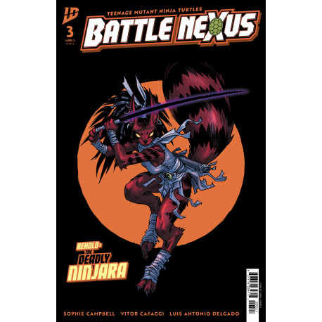 TEENAGE MUTANT NINJA TURTLES BATTLE NEXUS 3 CVR B SOPHIE CAMPBELL VAR