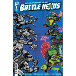 TEENAGE MUTANT NINJA TURTLES BATTLE NEXUS 3 CVR C JIM LAWSON ANDY SURIANO