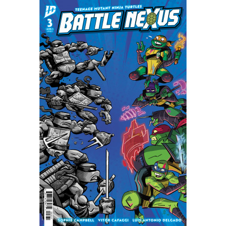 TEENAGE MUTANT NINJA TURTLES BATTLE NEXUS 3 CVR C JIM LAWSON ANDY SURIANO