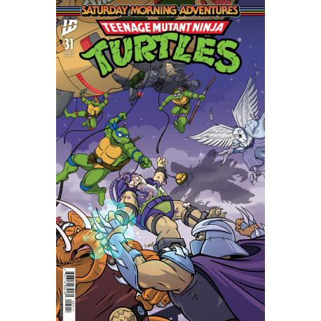 TEENAGE MUTANT NINJA TURTLES SATURDAY MORNING ADVENTURES 31 CVR A SARAH MYER