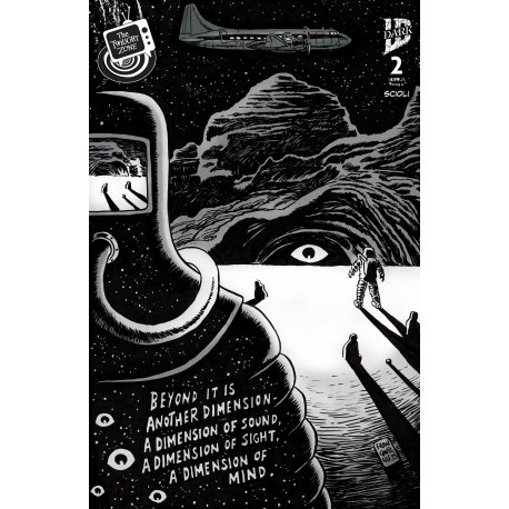 THE TWILIGHT ZONE 2 CVR B FRANCESCO FRANCAVILLA CONNECTING COVER VAR