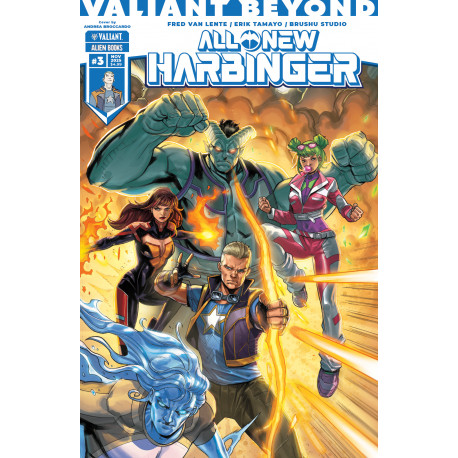 VALIANT BEYOND ALL-NEW HARBINGER 3 CVR A ANDREA BROCCARDO