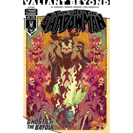 VALIANT BEYOND TALES OF THE SHADOWMAN 4--GHOSTS OF THE BAYOU 1 CVR B LUCA MERLI VAR