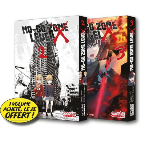 NO-GO ZONE X TOME 2 + TOME 3 (PACK SPECIAL) (VF)