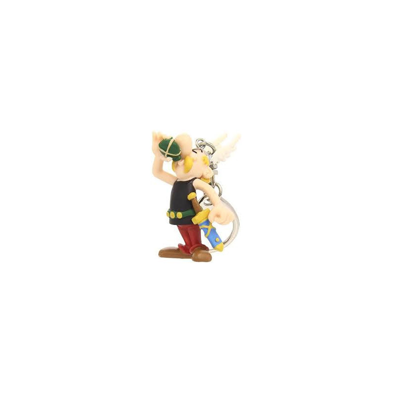 PORTE CLEF ASTERIX BUVANT LA POTION MAGIQUE
