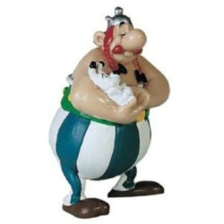FIGURINE PVC OBELIX ET IDEFIX AVENTURES D ASTERIX