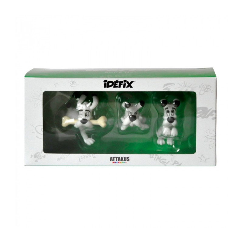 IDEFIX PACK DE 3 FIGURINES PVC IDBOX01