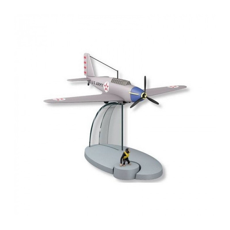 AVION TINTIN 35 AVION DE CHASSE AMERICAIN
