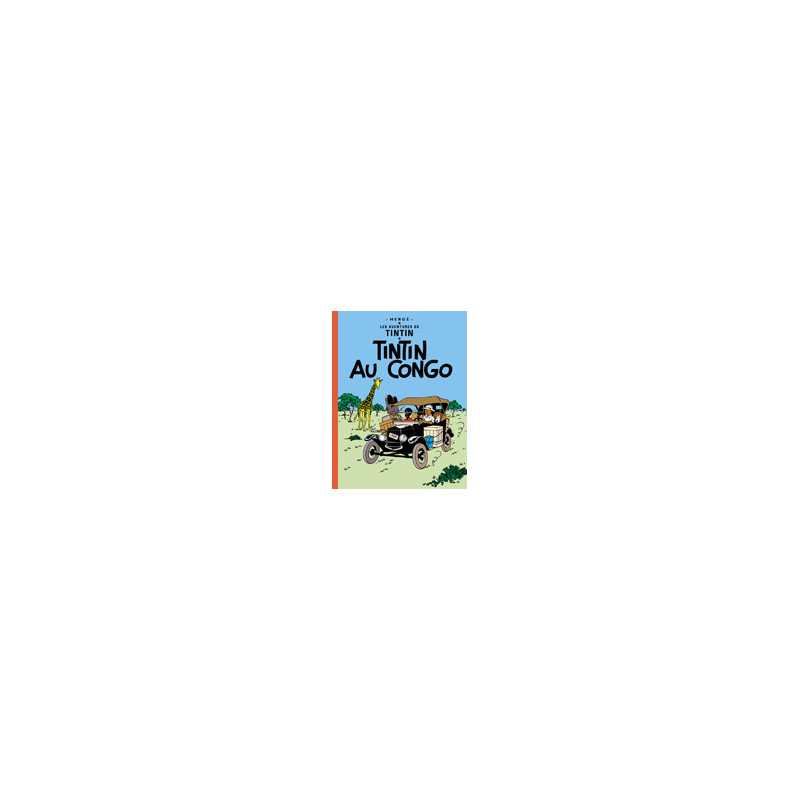 TINTIN PETIT FORMAT COULEURS T2 AU CONGO