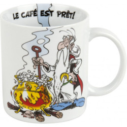MUG ASTERIX LE CAFE EST PRET