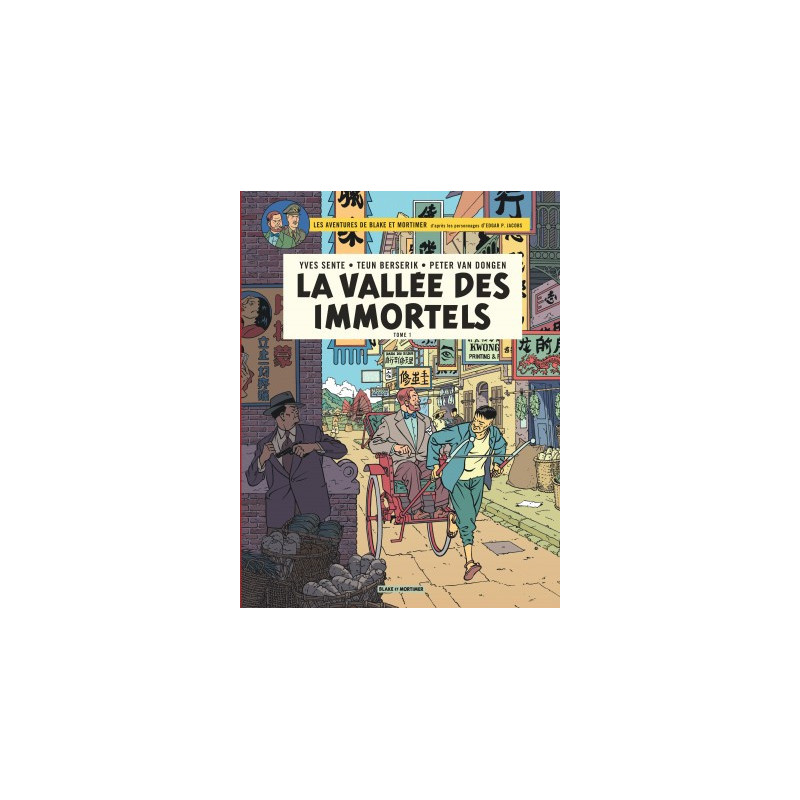 BLAKE ET MORTIMER - BLAKE MORTIMER - TOME 25 - VALLEE DES IMMORTELS LA - TOME 1 - MENACE SUR HON