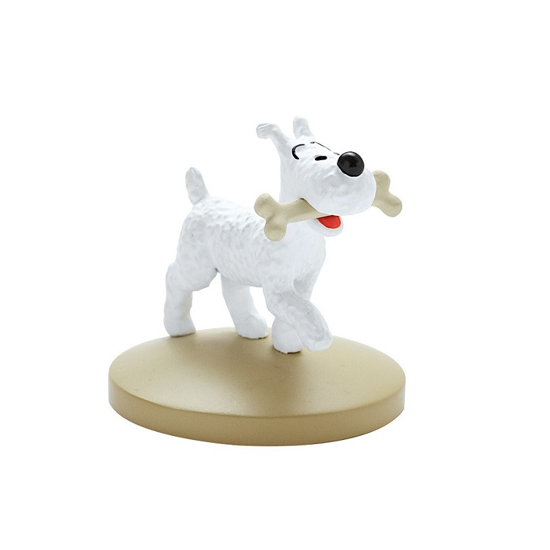 MILOU OS FIGURINE RESINE 5CM COLLECTION TINTIN
