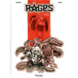 RAGES T01  LE RIDEAU DE TITANE