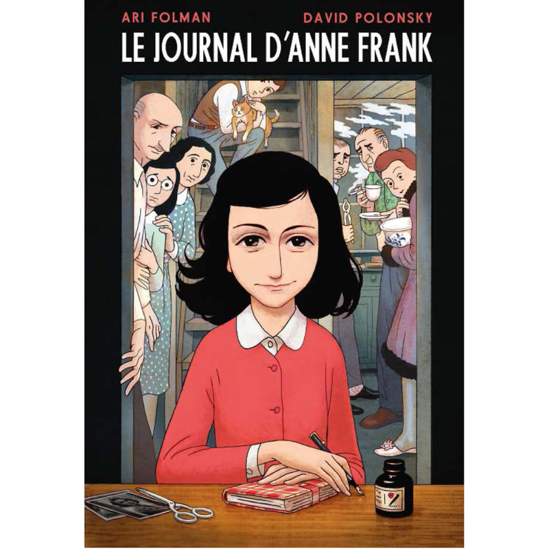 LE JOURNAL D ANNE FRANK  ROMAN GRAPHIQUE