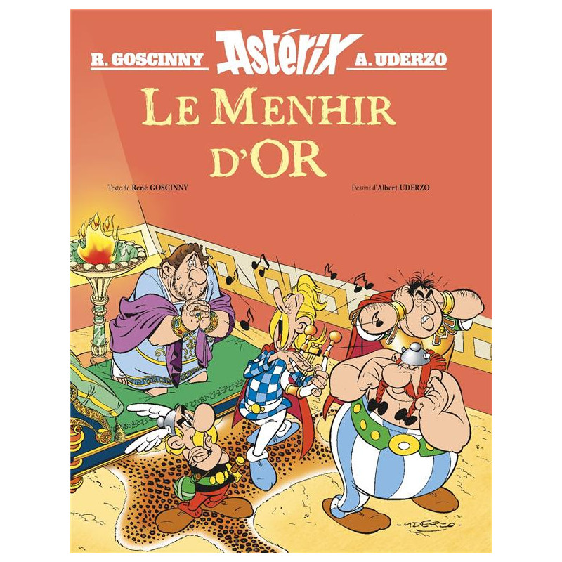 LE MENHIR D OR  HORS COLLECTION  ALBUM ILLUSTRE