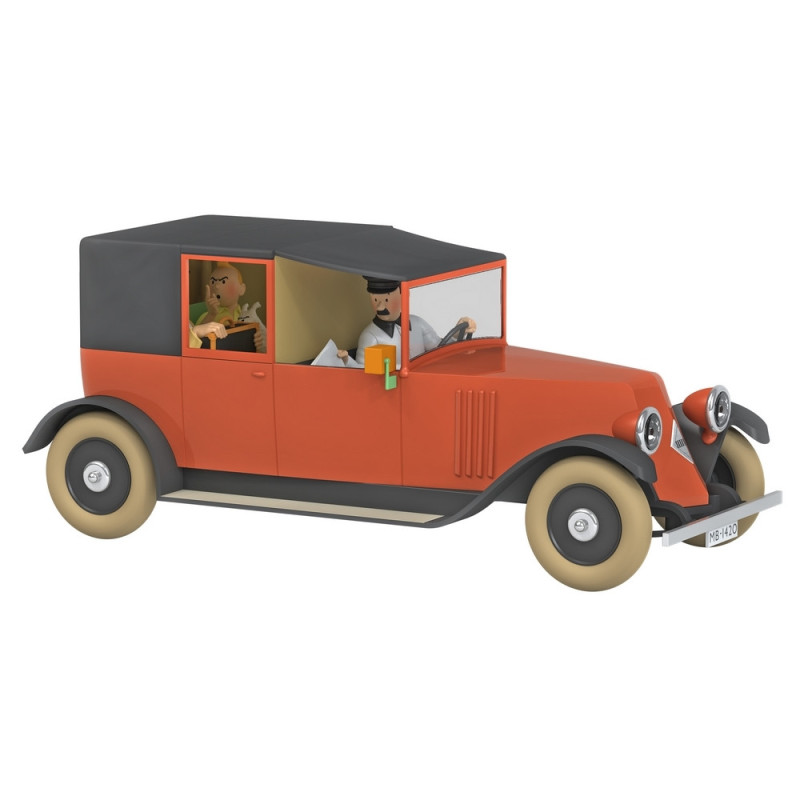 TINTIN VOITURE 124e  LE TAXI ROUGE