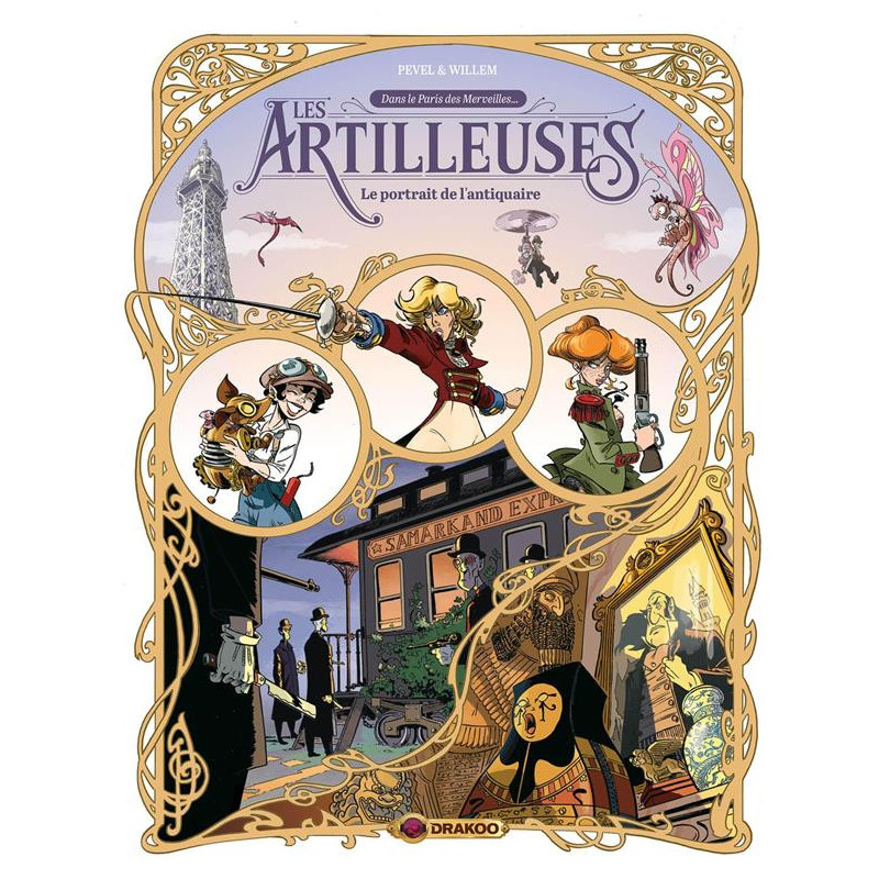 LES ARTILLEUSES  T02   LE PORTRAIT DE L ANTIQUAIRE