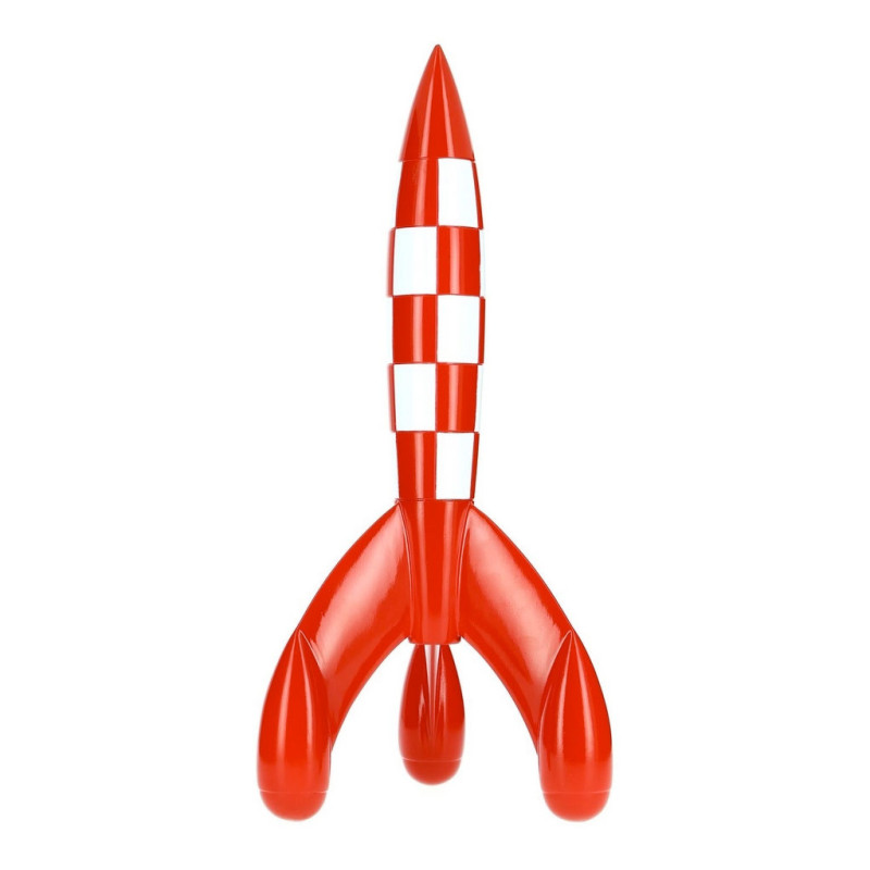 TINTIN  FUSEE 60CM  RESINE MOULINSART