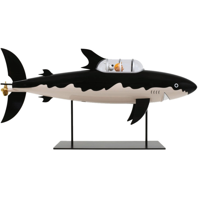 TINTIN SOUS MARIN REQUIN  77cm