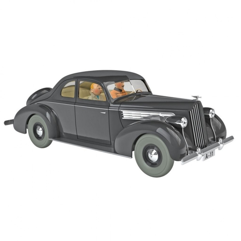 TINTIN VOITURE 124e  LA PACKARD DE MUSKAR XII