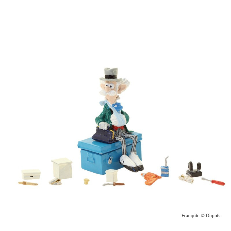 CHAMPIGNAC ASSIS SUR SA CANTINE  SPIROU  PIXI REF 6592