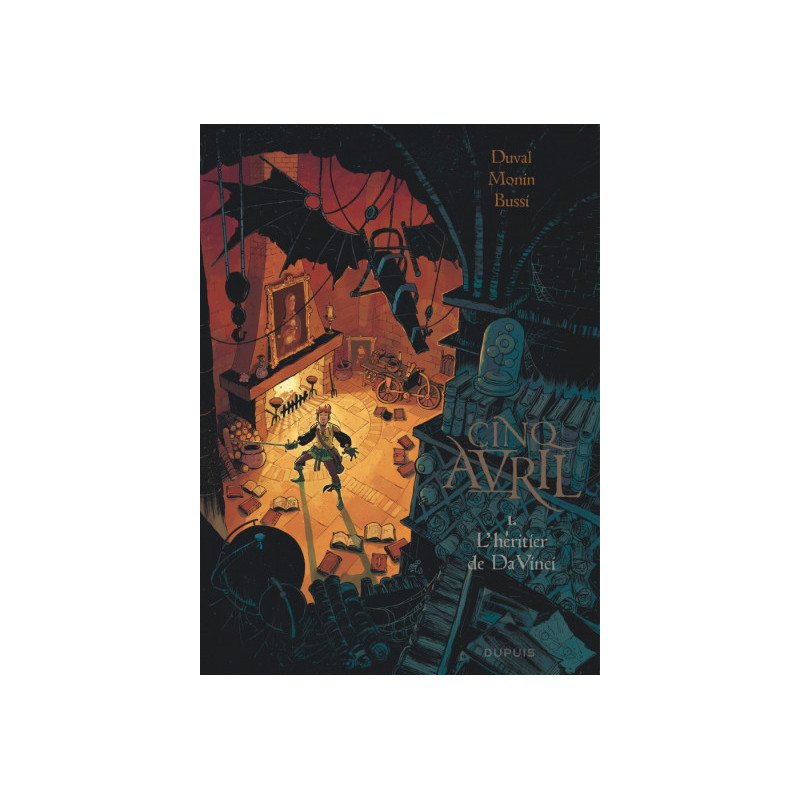 CINQ AVRIL  TOME 1  L HERITIER DE DA VINCI