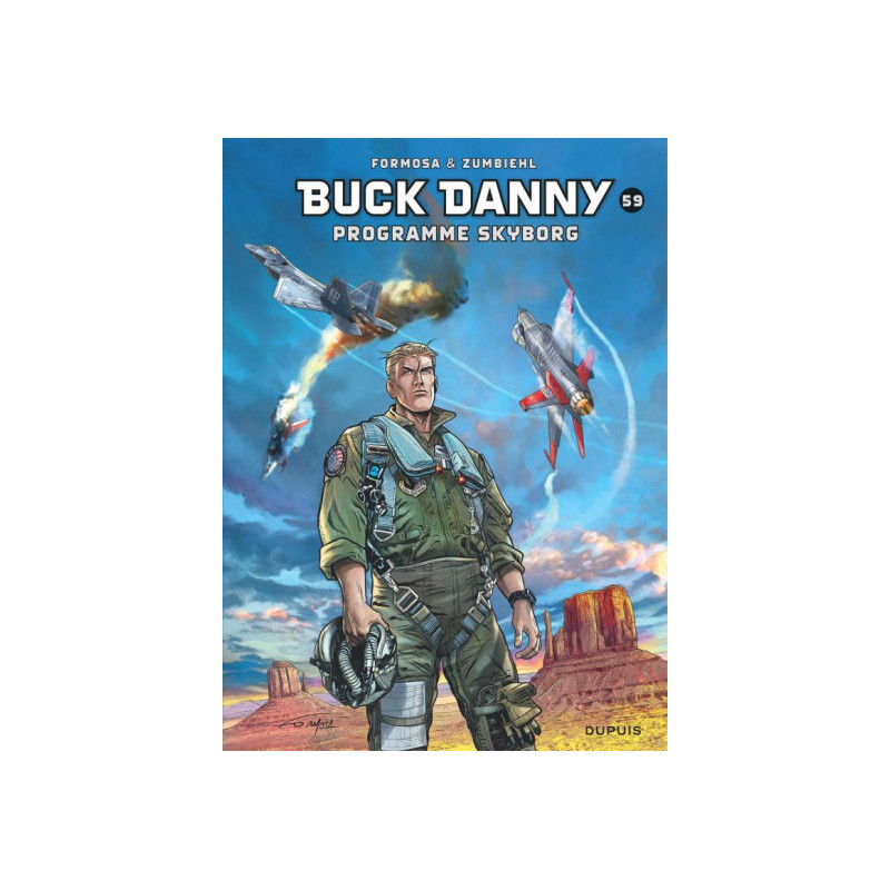 BUCK DANNY  TOME 59  PROGRAMME SKYBORG