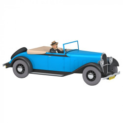 VOITURE TINTIN 124  LA DECAPOTABLE DE GIBBONS