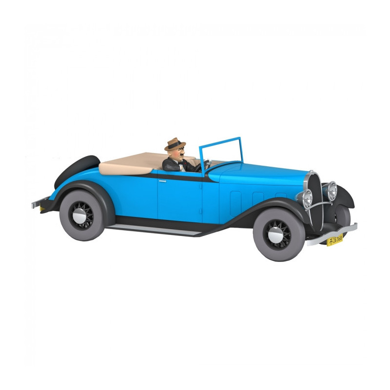 VOITURE TINTIN 124  LA DECAPOTABLE DE GIBBONS