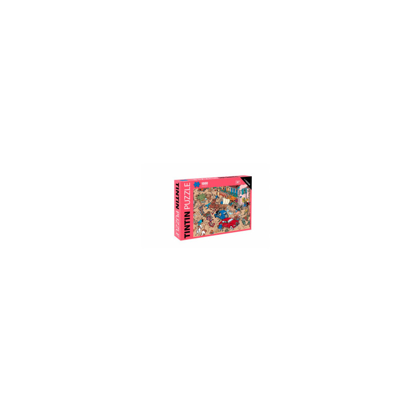 PUZZLE TINTIN ACCIDENT SUR LA PLACE