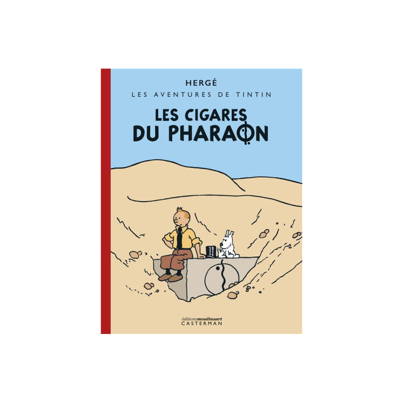 TINTIN  LES CIGARES DU PHARAON  VERSION ORIGINALE COLORISEE  EDITION O