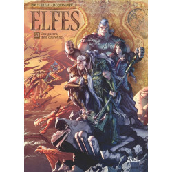LES TERRES D ARRAN  ELFES  ELFES T33  UNE GUERRE  TROIS COURONNES