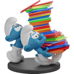 LES SCHTROUMPFS PILE D ALBUMS